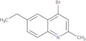 4-Bromo-6-ethyl-2-methylquinoline