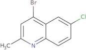 4-Bromo-6-chloro-2-methylquinoline