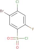 5-Bromo-4-chloro-2-fluorobenzenesulfonyl chloride