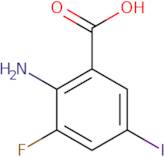 2-Amino-3-fluoro-5-iodobenzoic acid