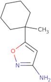 5-(1-Methylcyclohexyl)-1,2-oxazol-3-amine