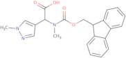 2-({[(9H-Fluoren-9-yl)methoxy]carbonyl}(methyl)amino)-2-(1-methyl-1H-pyrazol-4-yl)acetic acid