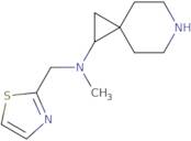 N-Methyl-N-(1,3-thiazol-2-ylmethyl)-6-azaspiro[2.5]octan-1-amine