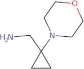 [1-(Morpholin-4-yl)cyclopropyl]methanamine