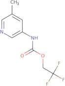 2,2,2-Trifluoroethyl N-(5-methylpyridin-3-yl)carbamate