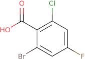 2-bromo-6-chloro-4-fluorobenzoic acid