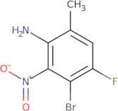 3-Bromo-4-fluoro-6-methyl-2-nitroaniline