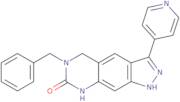 6-Benzyl-3-(pyridin-4-yl)-5,6-dihydro-1H-pyrazolo[4,3-g]quinazolin-7(8H)-one