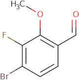 4-bromo-3-fluoro-2-methoxybenzaldehyde