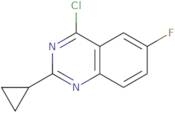 4-Chloro-2-cyclopropyl-6-fluoroquinazoline