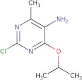 2-Chloro-4-methyl-6-propan-2-yloxypyrimidin-5-amine