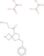 Ethyl 6-benzyl-2,6-diazaspiro[3.4]octane-8-carboxylate, bis(oxalic acid)