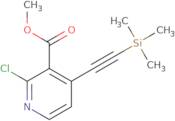 2-Chloro-4-trimethylsilanylethynyl-nicotinic acid methyl ester