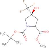 (2S,4S)-1-Tert-Butyl 2-Methyl 4-Hydroxy-4-(Trifluoromethyl)Pyrrolidine-1,2-Dicarboxylate