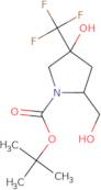 (2S,4S)-tert-Butyl 4-hydroxy-2-(hydroxymethyl)-4-(trifluoromethyl)pyrrolidine-1-carboxylate