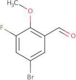 5-Bromo-3-fluoro-2-methoxybenzaldehyde