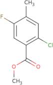 Methyl 2-chloro-5-fluoro-4-methylbenzoate