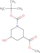 Methyl 1-boc-5-hydroxypiperidine-3-carboxylate