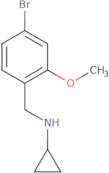 N-[(4-Bromo-2-methoxyphenyl)methyl]cyclopropanamine