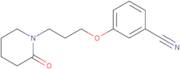 3-[3-(2-Oxopiperidin-1-yl)propoxy]benzonitrile