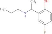 4-Fluoro-2-[1-(propylamino)ethyl]phenol