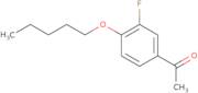 1-(3-Fluoro-4-(pentyloxy)phenyl)ethanone