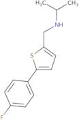 {[5-(4-Fluorophenyl)thiophen-2-yl]methyl}(propan-2-yl)amine