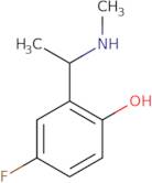 4-Fluoro-2-(1-(methylamino)ethyl)phenol