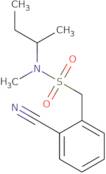 N-(Butan-2-yl)-1-(2-cyanophenyl)-N-methylmethanesulfonamide