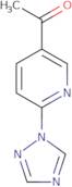 1-[6-(1H-1,2,4-Triazol-1-yl)pyridin-3-yl]ethan-1-one