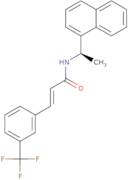 (R,E)-N-(1-(naphthalen-1-yl)ethyl)-3-(3-(trifluoromethyl)phenyl)acrylamide