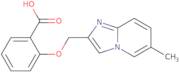 2-({6-Methylimidazo[1,2-a]pyridin-2-yl}methoxy)benzoic acid