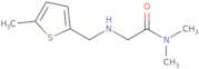 N,N-Dimethyl-2-{[(5-methylthiophen-2-yl)methyl]amino}acetamide