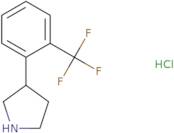 3-(2-(Trifluoromethyl)phenyl)pyrrolidine hydrochloride