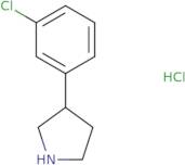3-(3-Chlorophenyl)pyrrolidine hydrochloride