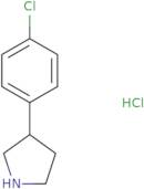 3-(4-chlorophenyl)pyrrolidine hcl