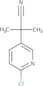 2-(6-Chloropyridin-3-yl)-2-methylpropanenitrile