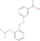 3-{[2-(Difluoromethoxy)phenyl]methoxy}benzoic acid