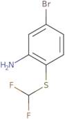 5-Bromo-2-[(difluoromethyl)sulfanyl]aniline