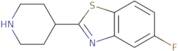 5-Fluoro-2-(piperidin-4-yl)-1,3-benzothiazole