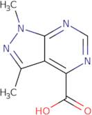 1,3-Dimethyl-1H-pyrazolo[3,4-d]pyrimidine-4-carboxylic acid