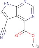 Methyl 5-cyano-7H-pyrrolo[2,3-d]pyrimidine-4-carboxylate