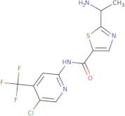 2-(1-aminoethyl)-N-(5-chloro-4-(trifluoromethyl)pyridin-2-yl)thiazole-5-carboxamide