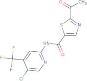 2-Acetyl-N-(5-chloro-4-(trifluoromethyl)pyridin-2-yl)thiazole-5-carboxamide