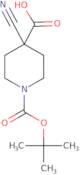 N-Boc-4-cyanopiperidine-4-carboxylic acid