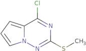 4-Chloro-2-(methylthio)pyrrolo[1,2-f][1,2,4]triazine