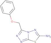 3-(Phenoxymethyl)-[1,2,4]triazolo[3,4-b][1,3,4]thiadiazol-6-amine