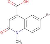 6-Bromo-1-methyl-2-oxo-1,2-dihydroquinoline-4-carboxylic acid