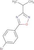 5-(4-Bromophenyl)-3-(propan-2-yl)-1,2,4-oxadiazole