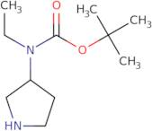 tert-Butyl N-ethyl-N-(pyrrolidin-3-yl)carbamate
